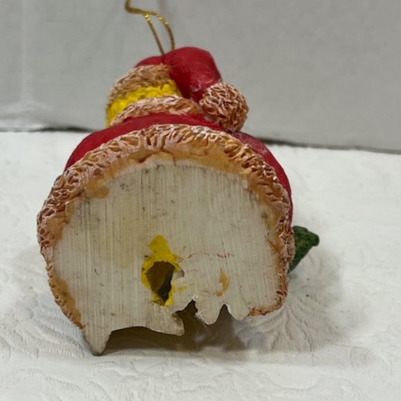 VTG University of Iowa Hawkeyes Mascot Christmas Hanging Ornament Collectible - Picture 4 of 9